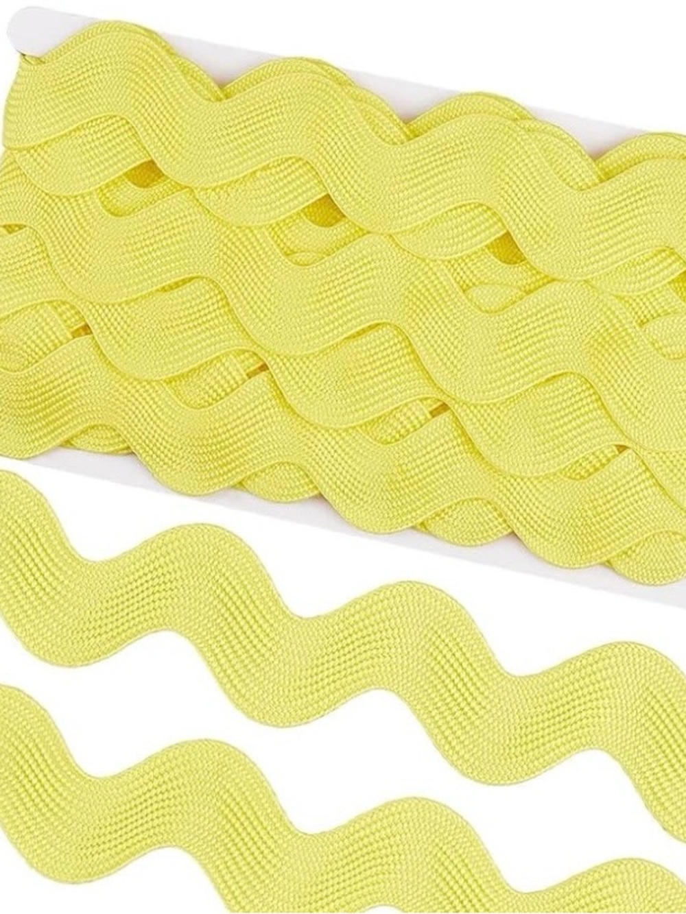 SIMPLICITY Yellow Scalloped Ric Rac Trim NWT - Picture 5 of 5